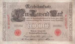 1000 Mark 1908 MD ro.36